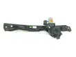 Rear door window regulator with motor