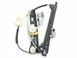 Rear door window regulator with motor