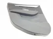 Rear door card panel trim