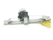 Rear door window regulator with motor