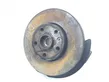 Front wheel hub spindle knuckle