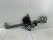 Front door window regulator with motor