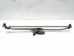 Front wiper linkage and motor