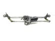 Front wiper linkage and motor