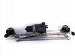 Front wiper linkage and motor