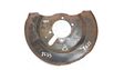 Rear brake disc plate dust cover