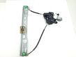 Front door window regulator with motor