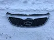 Front bumper upper radiator grill