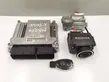 Engine ECU kit and lock set