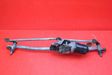 Front wiper linkage and motor