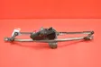 Front wiper linkage and motor