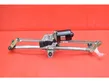 Front wiper linkage and motor