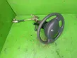 Steering wheel axle set