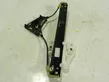 Rear door window regulator with motor