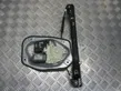 Rear door window regulator with motor