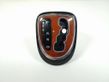 Gear lever shifter trim leather/knob