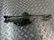 Front wiper linkage and motor