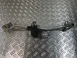 Front wiper linkage and motor