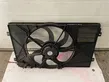 Radiator cooling fan shroud