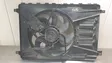 Radiator cooling fan shroud