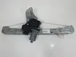 Rear door window regulator with motor