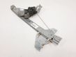 Rear door window regulator with motor