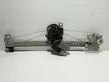 Rear window lifting mechanism without motor