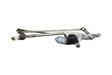 Front wiper linkage and motor