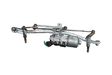 Front wiper linkage and motor