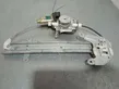 Rear door window regulator with motor