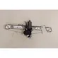 Rear door window regulator with motor