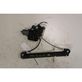 Rear door window regulator with motor