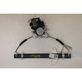 Front door window regulator with motor