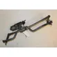 Front wiper linkage and motor