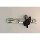 Rear door window regulator with motor