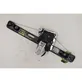 Rear door window regulator with motor