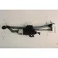 Front wiper linkage and motor