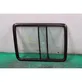 Rear door window glass