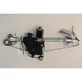 Rear door window regulator with motor