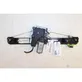 Rear door window regulator with motor