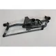 Front wiper linkage and motor