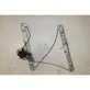 Front door window regulator with motor