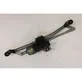 Front wiper linkage and motor