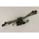 Front wiper linkage and motor