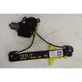 Rear door window regulator with motor