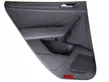 Rear door card panel trim