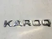 Manufacturers badge/model letters