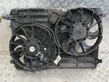 Radiator cooling fan shroud