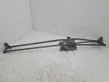 Front wiper linkage and motor