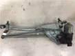 Front wiper linkage and motor